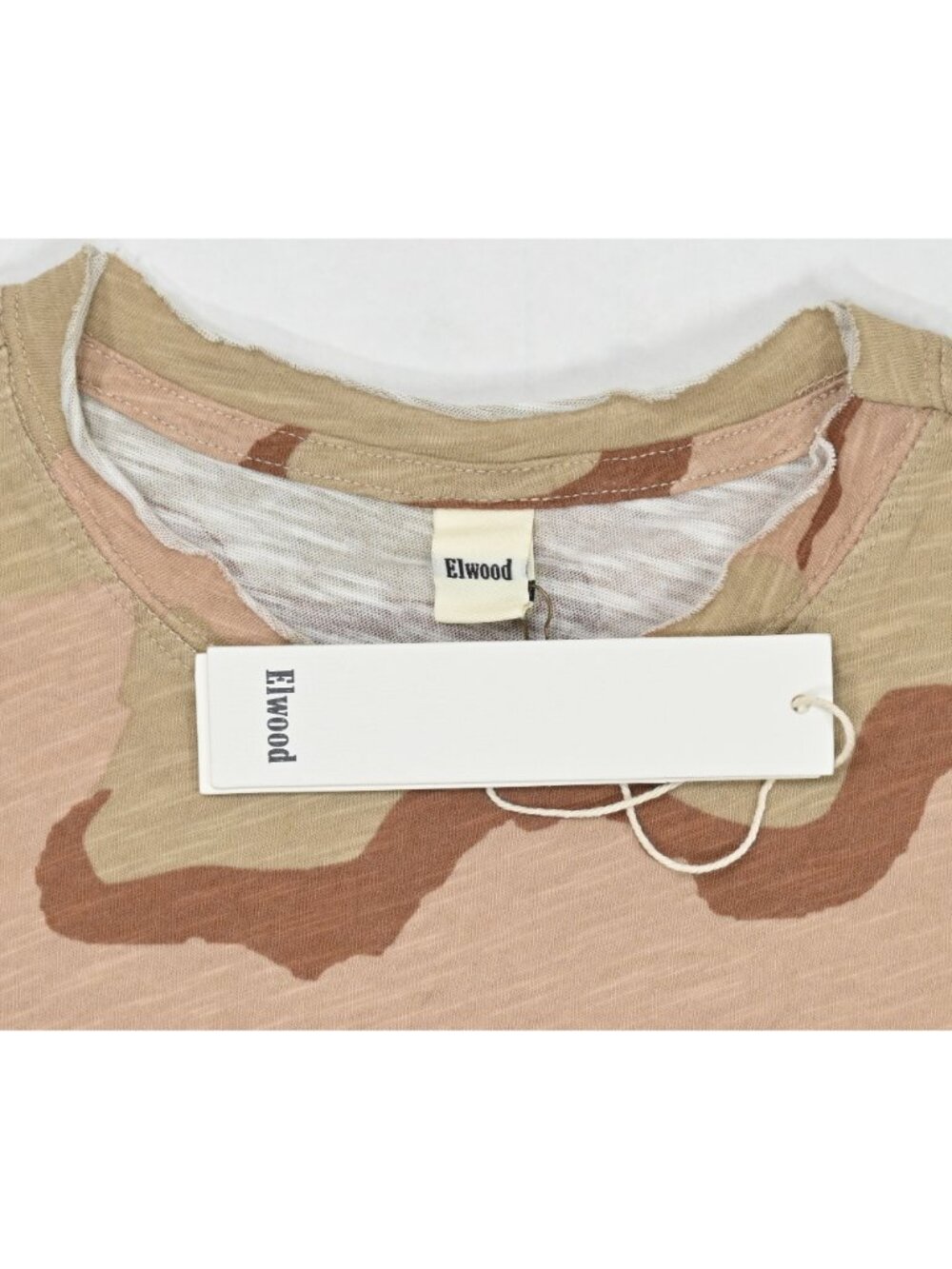 Elwood Slub Tee in Sand Camo - Picture 2 of 5